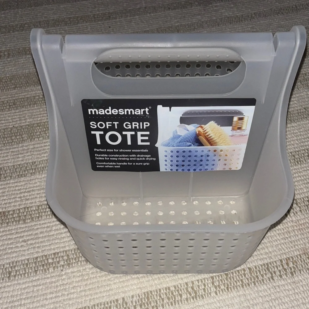 NWT Soft Grip Tote - Gray